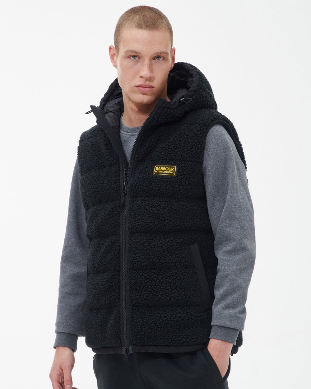Barbour International Retro Bobber Mens Gilet