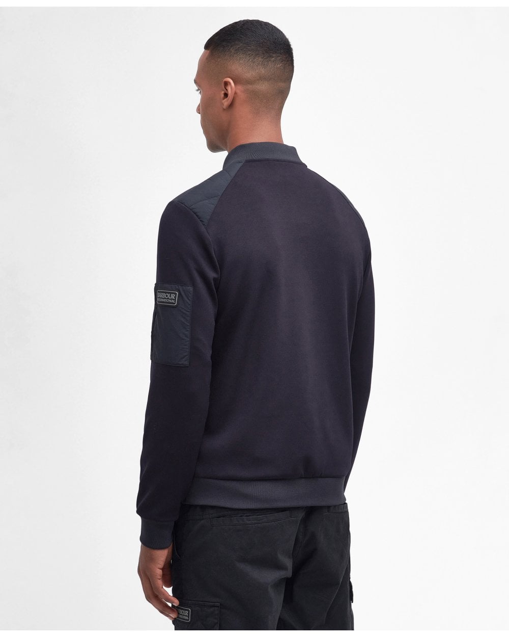 Barbour International Barbour International Fulton Mens Quilted Sweatshirt