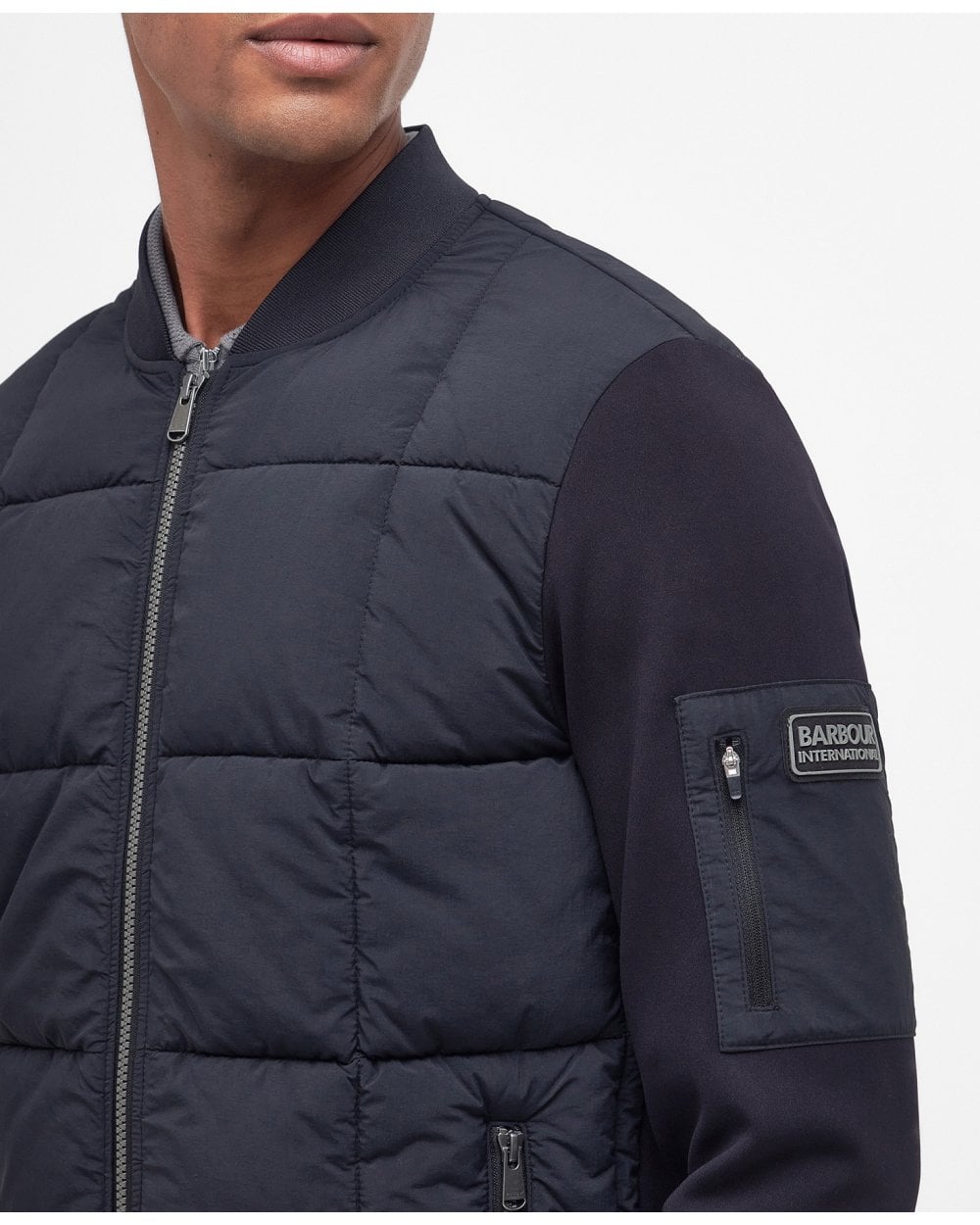 Barbour International Barbour International Fulton Mens Quilted Sweatshirt