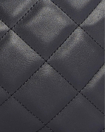 Barbour International Quilted Sloane Womens Crossbody Bag - Black