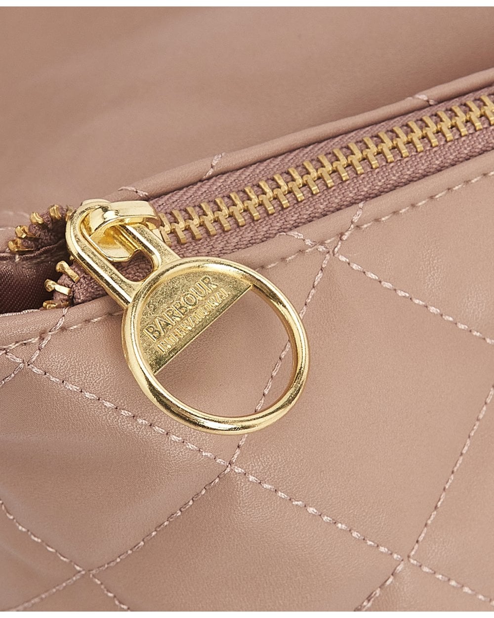 Barbour International Quilted Hoxton Womens Backpack - Camel