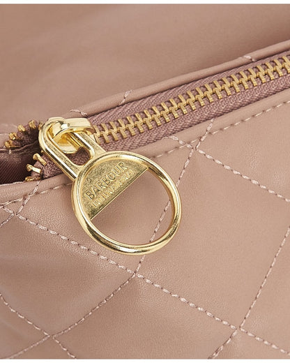 Barbour International Quilted Hoxton Womens Backpack - Camel
