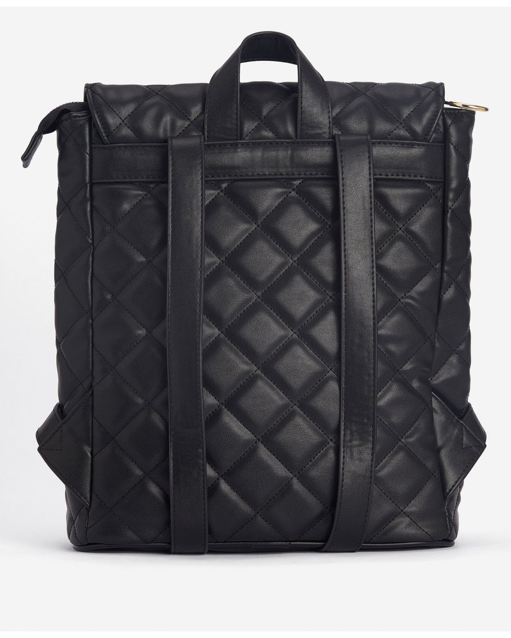 Barbour International Quilted Hoxton Womens Backpack - Black