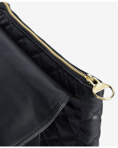 Barbour International Quilted Hoxton Womens Backpack - Black