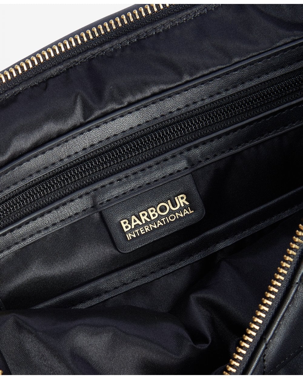 Barbour International Quilted Hoxton Womens Backpack - Black