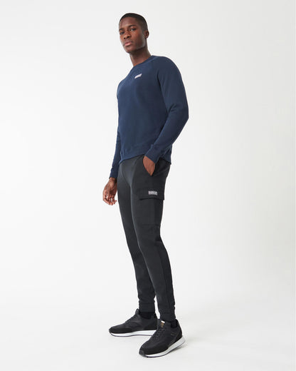 Barbour International Essential Crew Mens Sweatshirt - International Navy