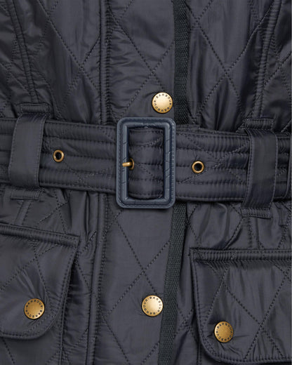Barbour International Womens Polarquilt Jacket - Navy