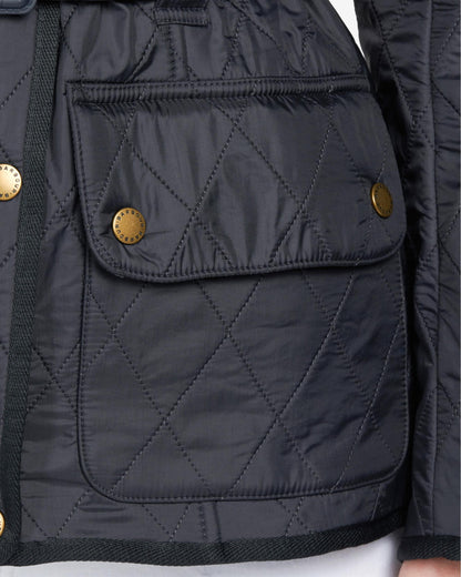 Barbour International Womens Polarquilt Jacket - Navy