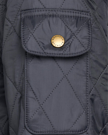 Barbour International Womens Polarquilt Jacket - Navy