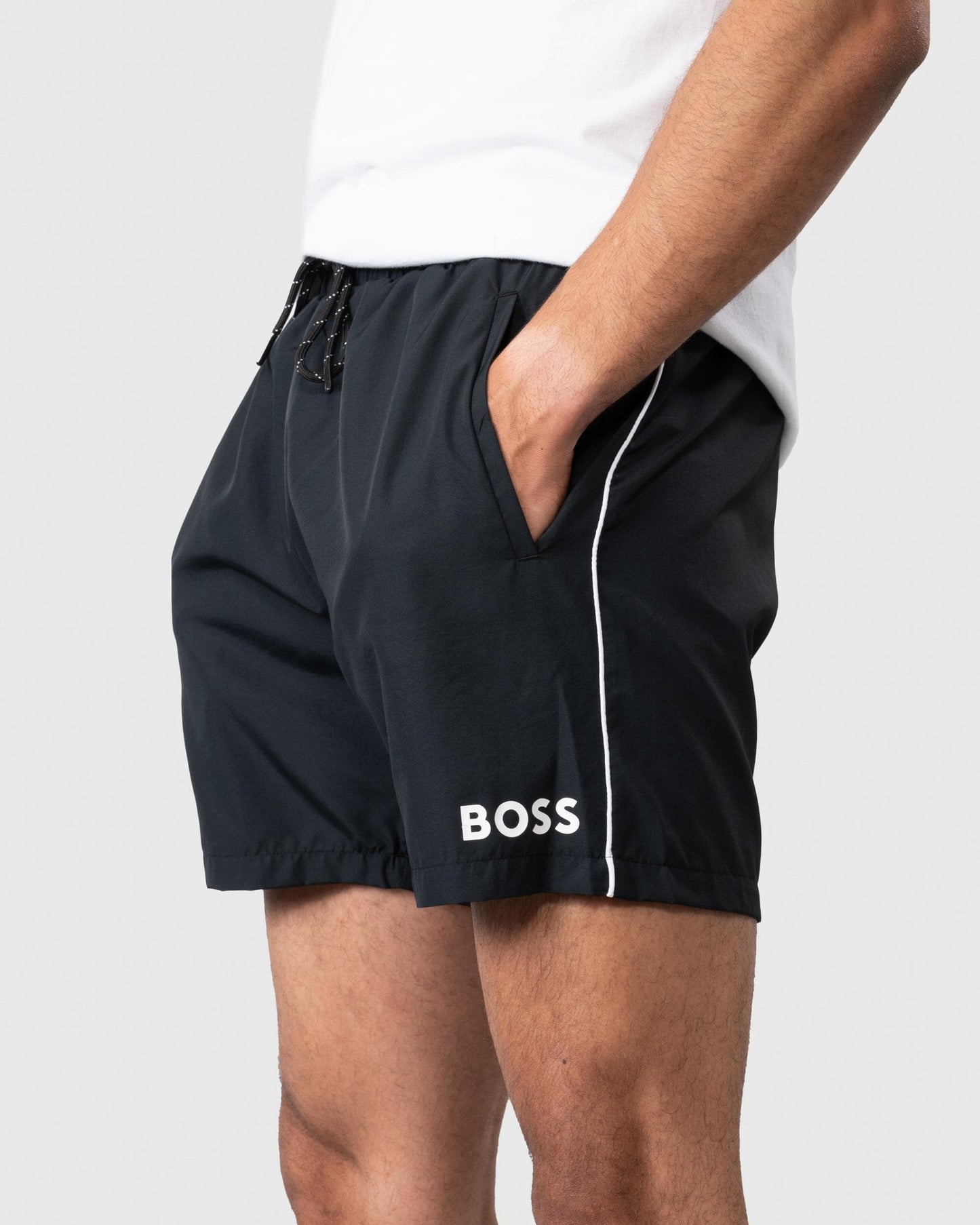 BOSS Orange Starfish Mens Quick Drying Swim Shorts