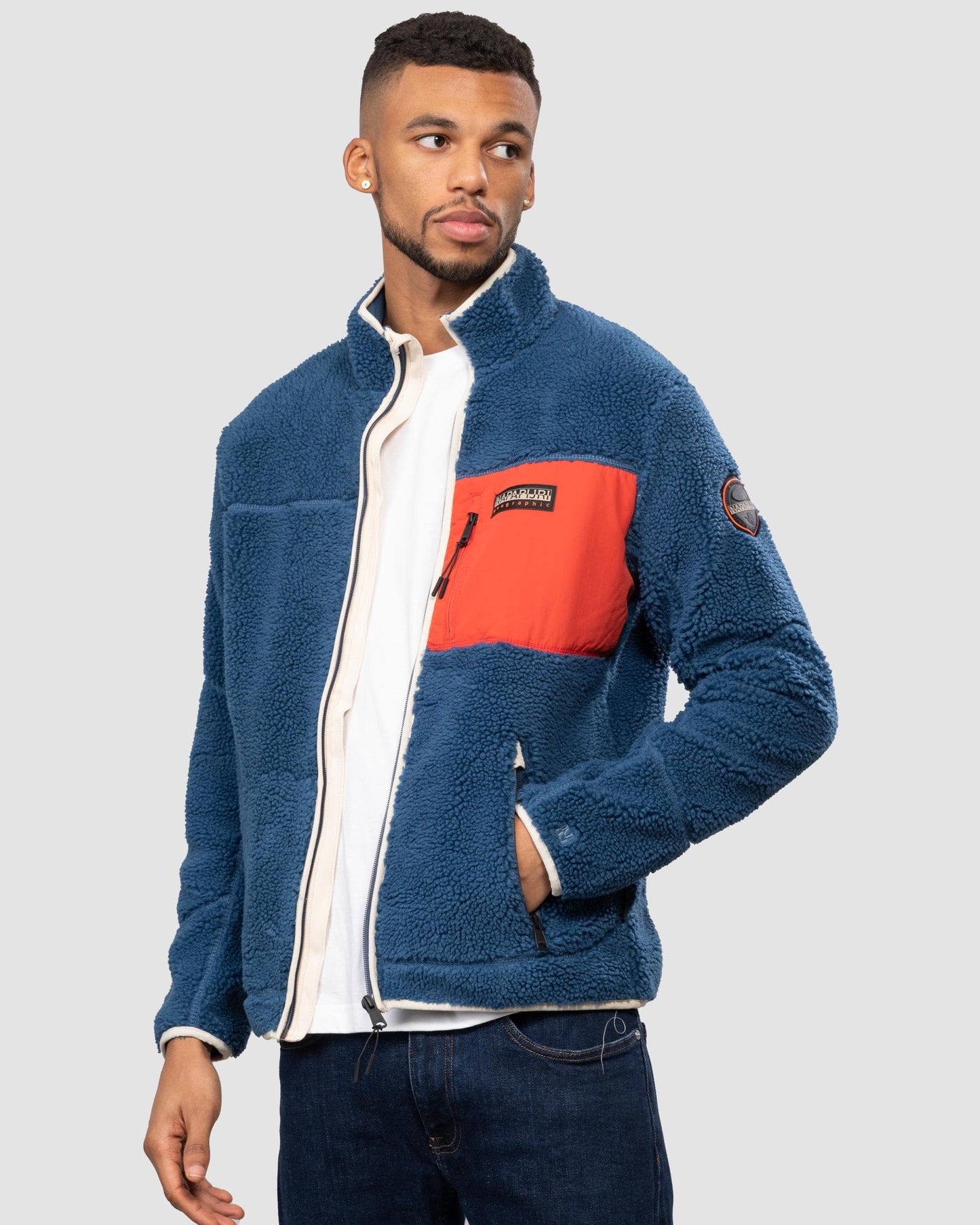Napapijri Yupik 3 Mens Full Zip Fleece