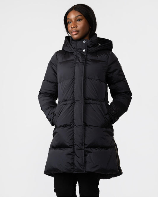 Woolrich Alsea Womens Puffy Parka - Black