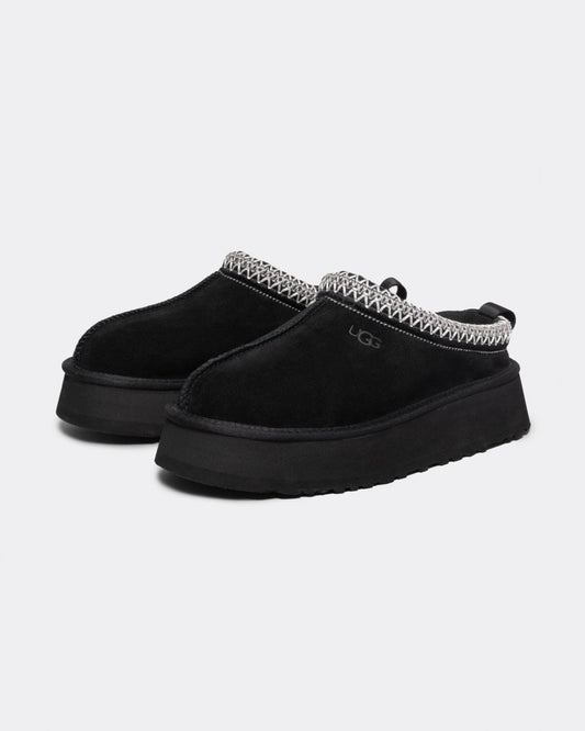 UGG Tazz Womens Platform Slippers - Black