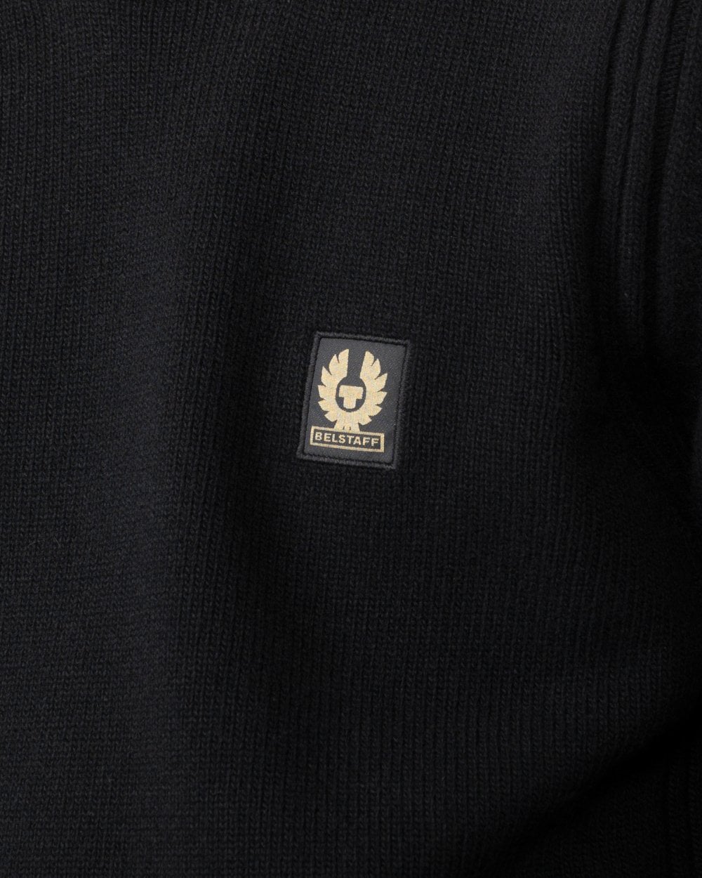 Belstaff Belstaff Watch Mens Crew Neck Jumper With Logo Patch