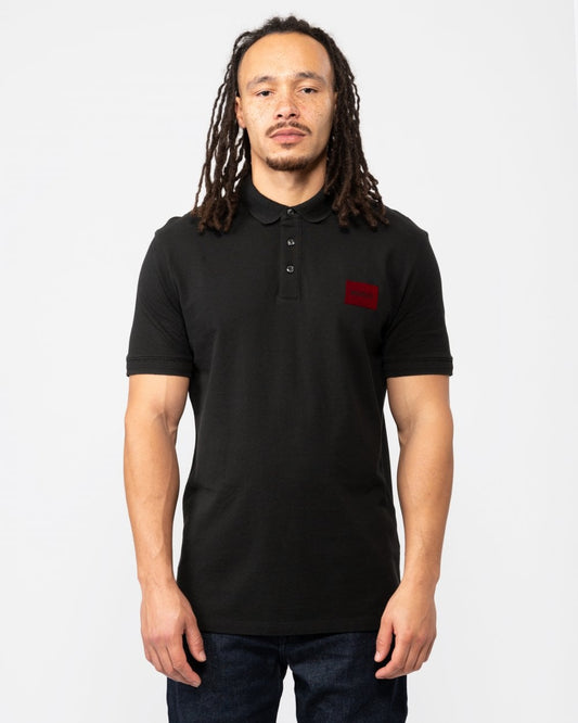 HUGO Dereso_V Mens Logo Label Polo Shirt