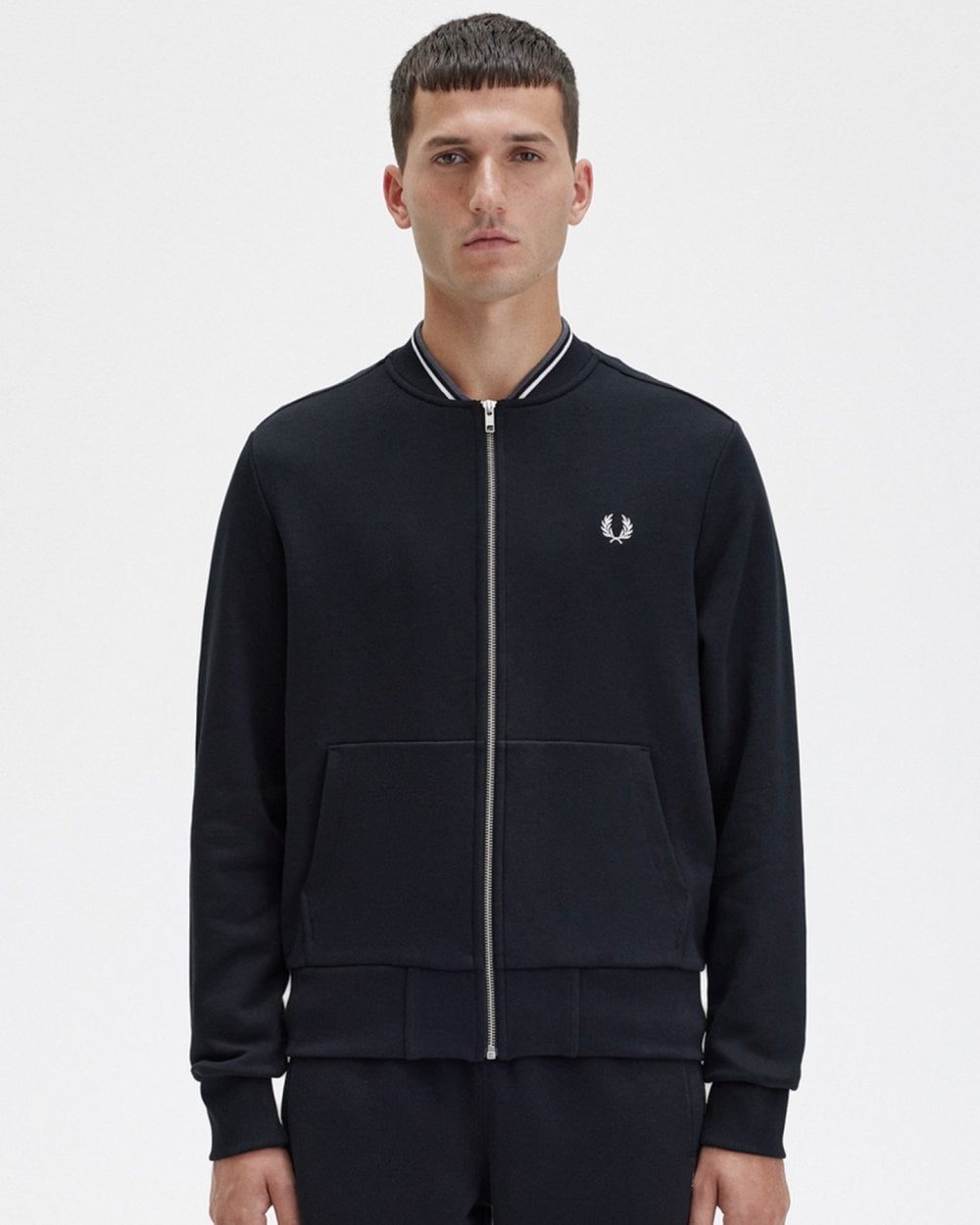 Fred Perry Fred Perry Mens Zip Through Sweatshirt