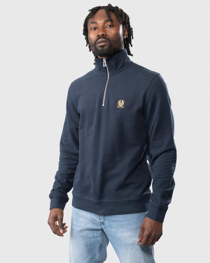 Belstaff Quarter Zip Sweatshirt