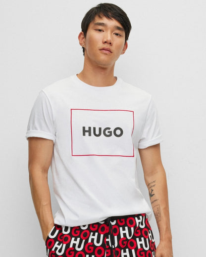 HUGO Dumex Box Logo Mens T-Shirt