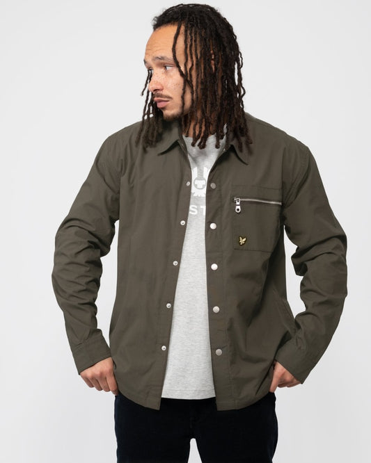 Lyle & Scott Mens Nylon Overshirt