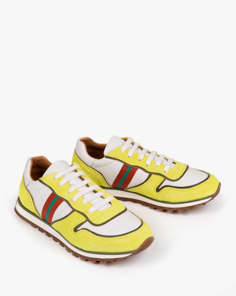 Penelope Chilvers Womens Studio Neon Suede/Leather Trainer