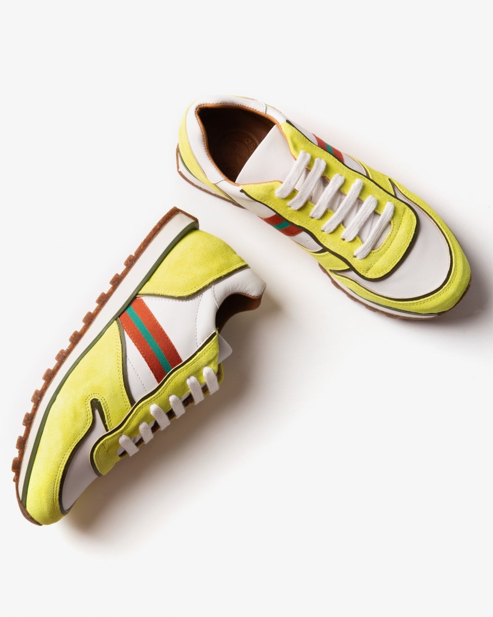 Penelope Chilvers Womens Studio Neon Suede/Leather Trainer