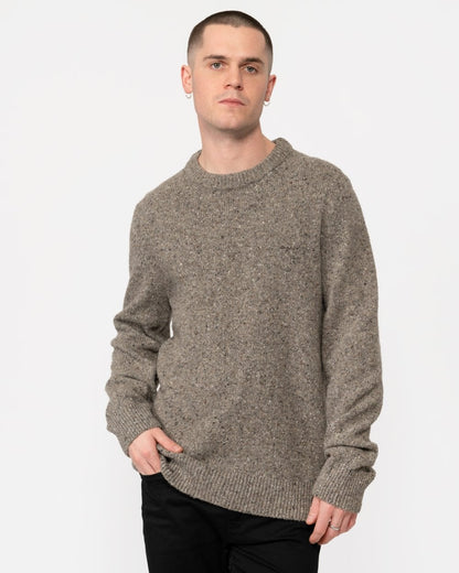 GANT Mens Wool Neps Crew Neck Jumper