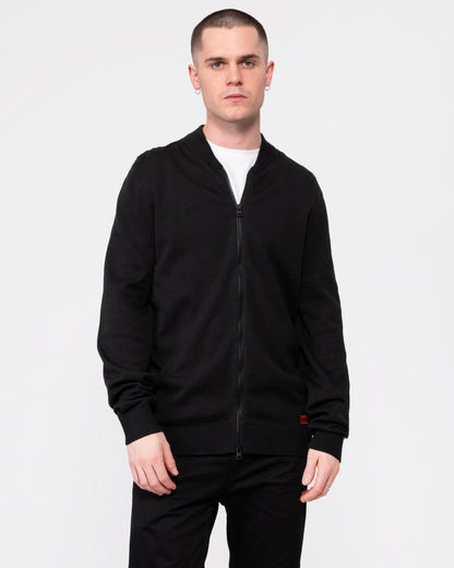 HUGO HUGO San Jaque-C Mens Double Zip Cardigan