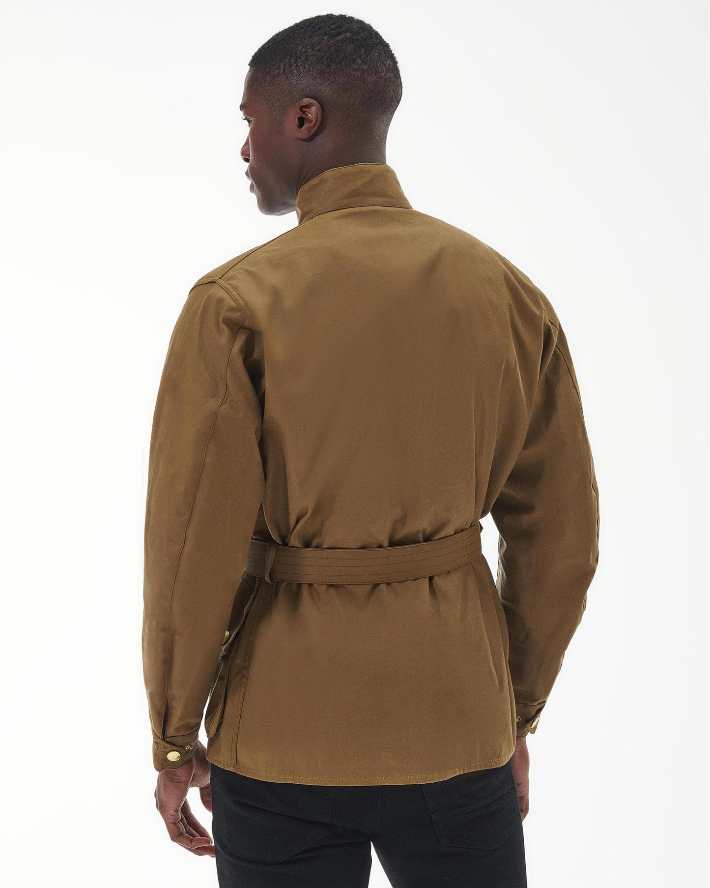 Barbour International Mens Original Wax Jacket - Sand
