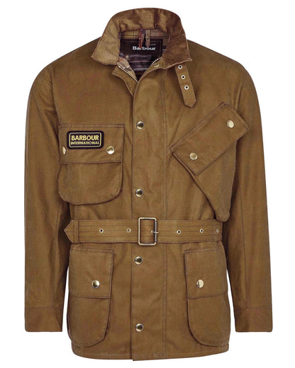 Barbour International Mens Original Wax Jacket - Sand