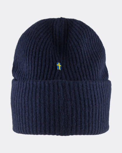 Fjallraven 1960 Logo Unisex Beanie - Dark Navy 555