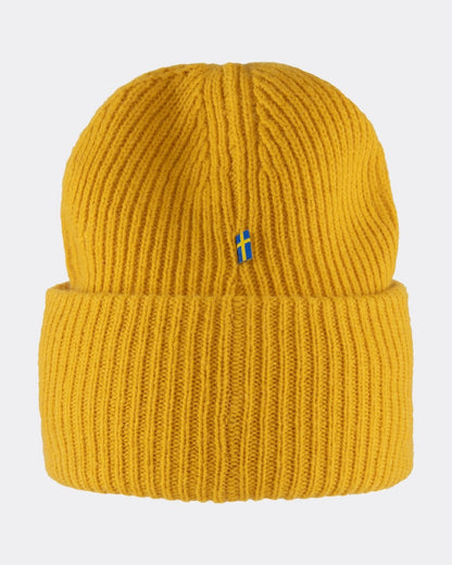 Fjallraven 1960 Logo Unisex Beanie - Mustard Yellow 161