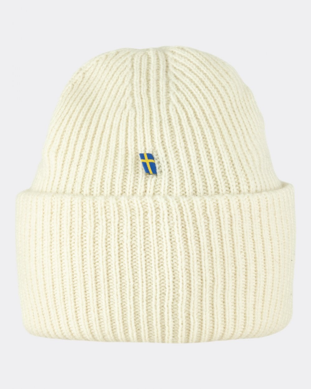 Fjallraven 1960 Logo Unisex Beanie - Chalk White 113