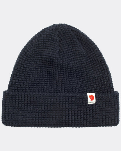 Fjallraven Tab Unisex Beanie - Dark Navy 555