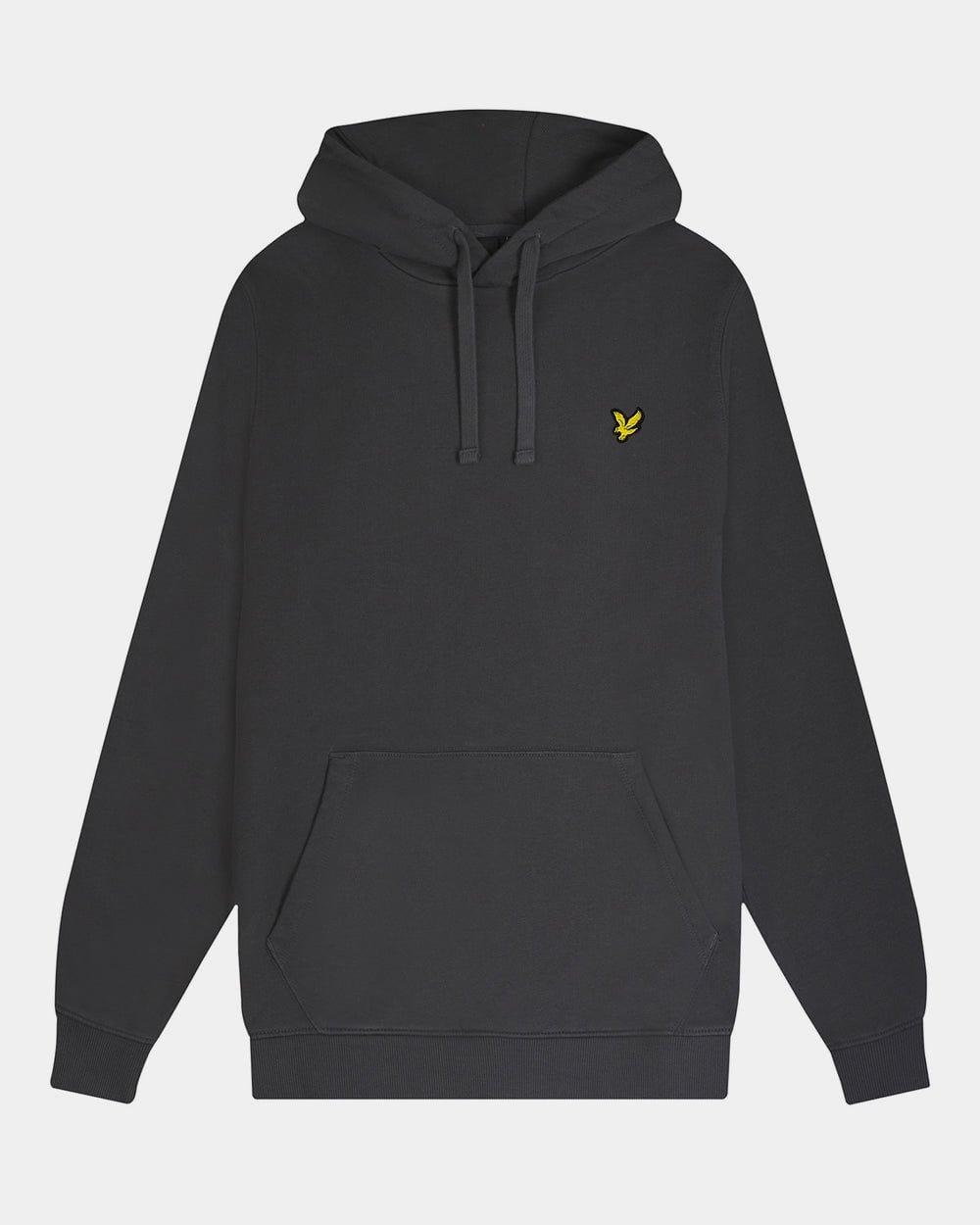 Lyle & Scott Mens Pullover Hoodie - W635 Gunmetal