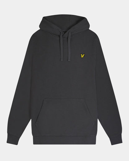 Lyle & Scott Mens Pullover Hoodie - W635 Gunmetal