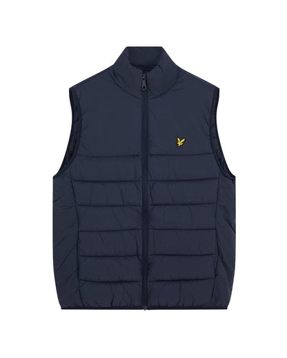 Lyle & Scott Mens Wadded Gilet - Z271 Dark Navy