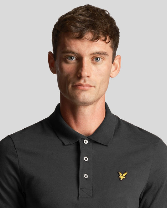 Lyle & Scott Plain Mens Polo Shirt SP400VOG - W635 Gunmetal