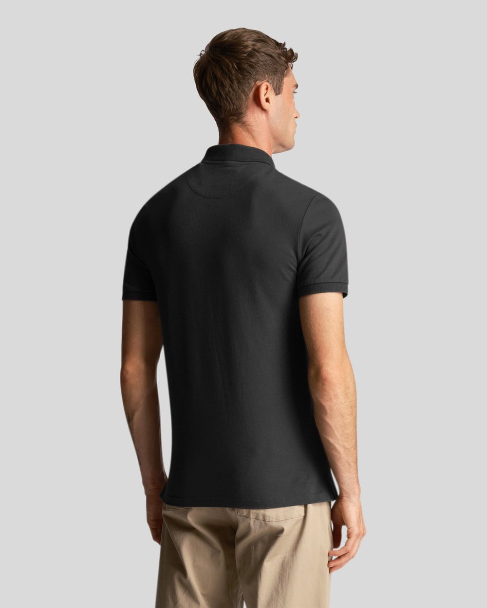Lyle & Scott Plain Mens Polo Shirt SP400VOG - W635 Gunmetal
