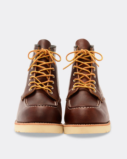Red Wing 6 Inch Moc Toe Mens Boot - Briar Oil Slick