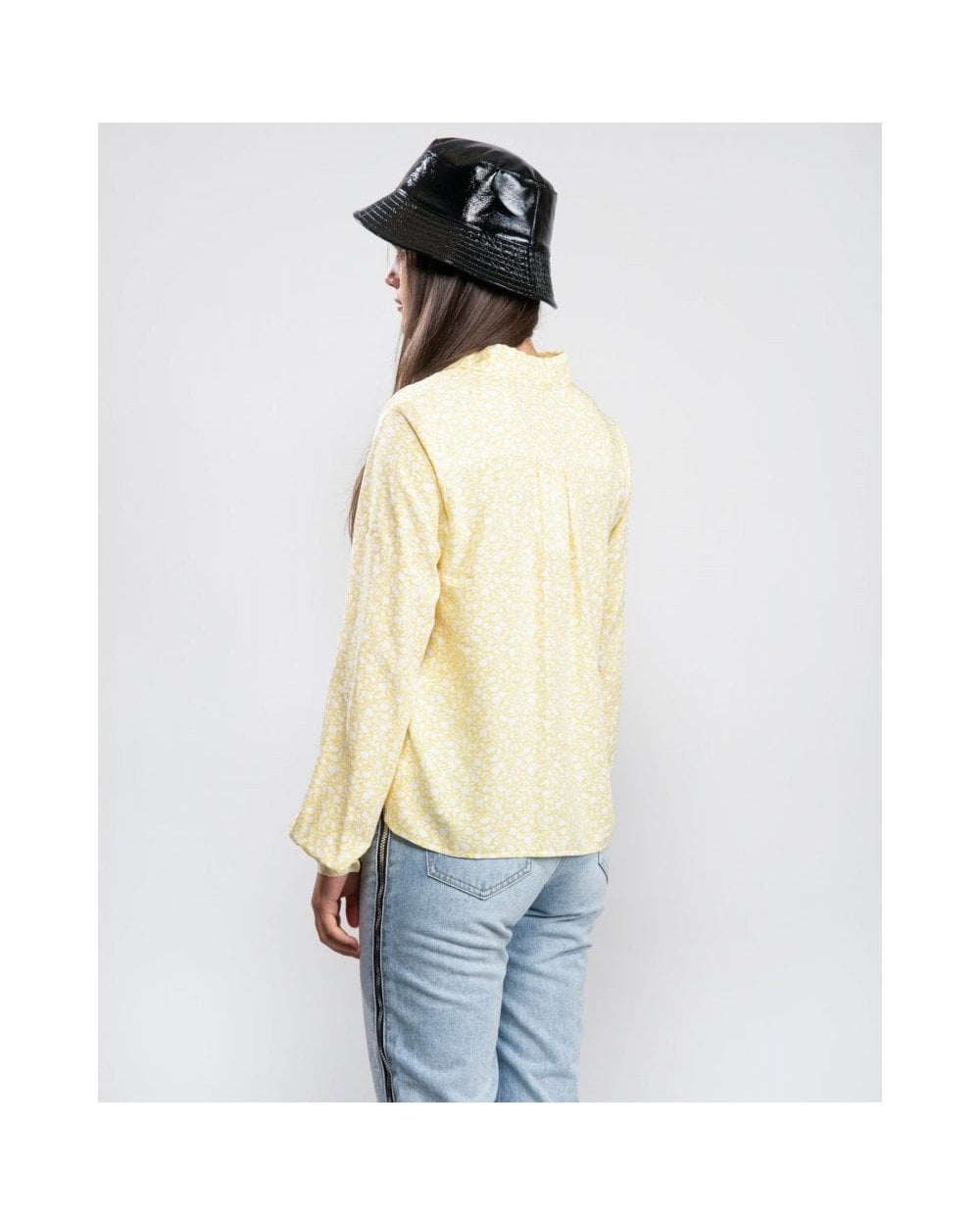 Tommy Hilfiger Danee Half Placket Floral Pattern Blouse