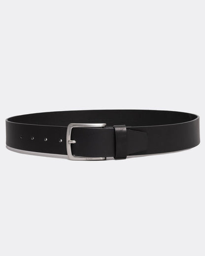 BOSS Orange Jor-V Italian-Leather Belt With Logo-Engraved Buckle