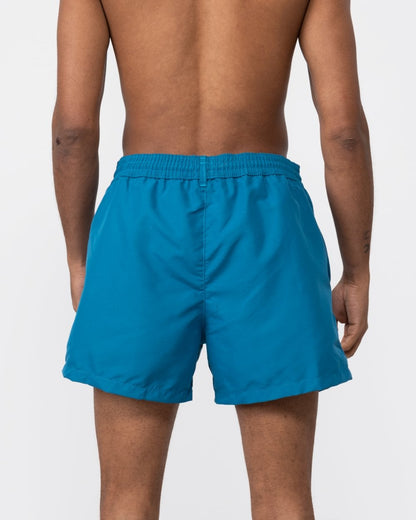 Paul Smith Mens Zebra Logo Swim Shorts - 44 Petrol Blue