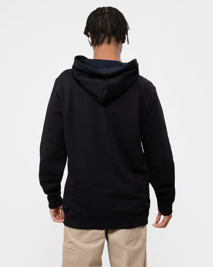 PS Paul Smith Mens Regular Fit Cotton Zebra Logo Hoodie - 79 Black