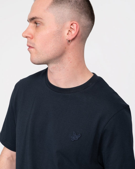 Lyle & Scott Tonal Eagle Mens T-Shirt - Z271 Dark Navy