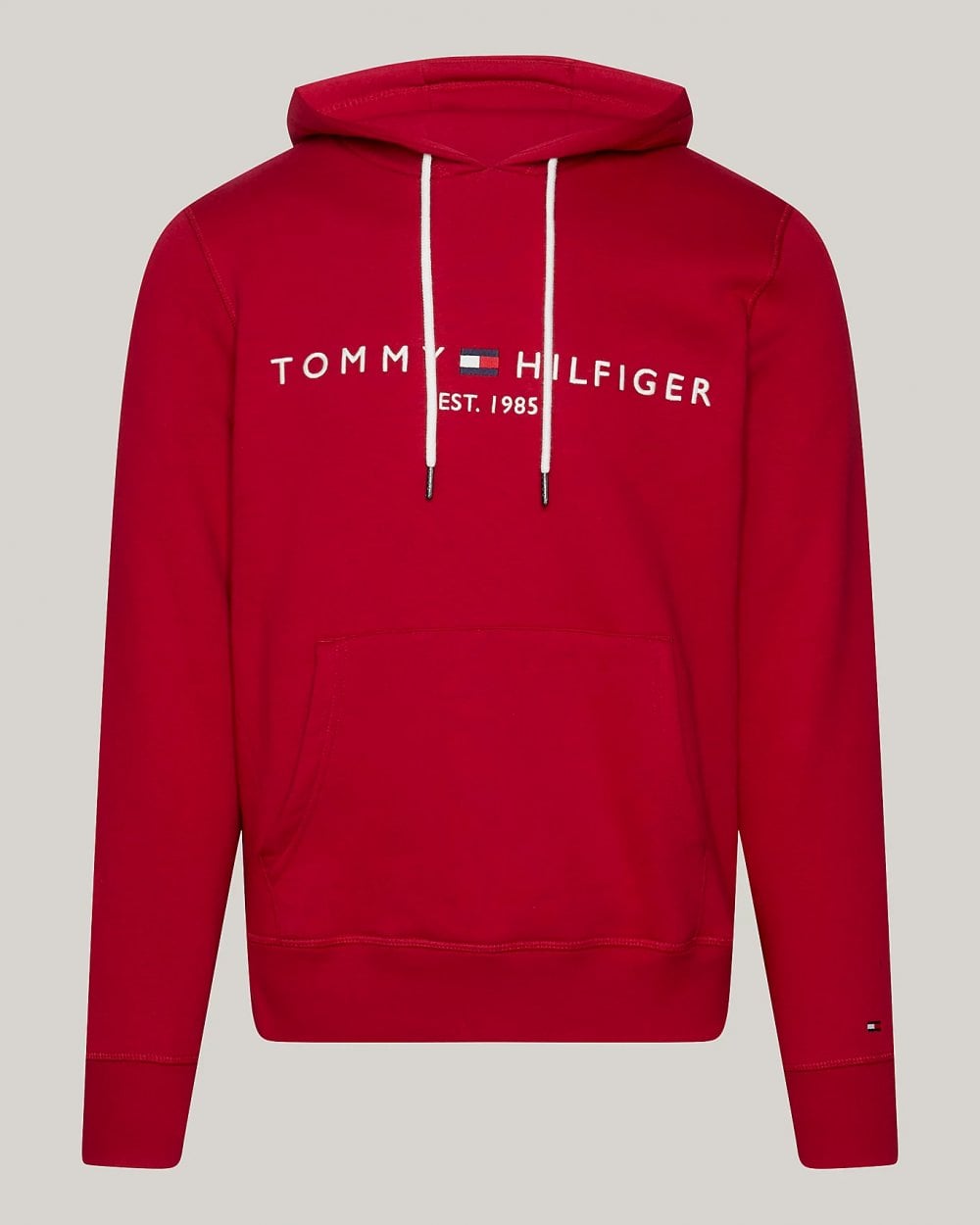 Tommy Hilfiger Tommy Logo Flex Fleece Hoodie - Royal Berry