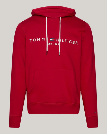 Tommy Hilfiger Tommy Logo Flex Fleece Hoodie - Royal Berry