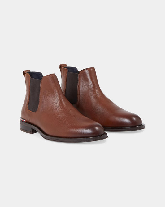 Tommy Hilfiger Core RWB Hilfiger Mens T Leather Chelsea Boots