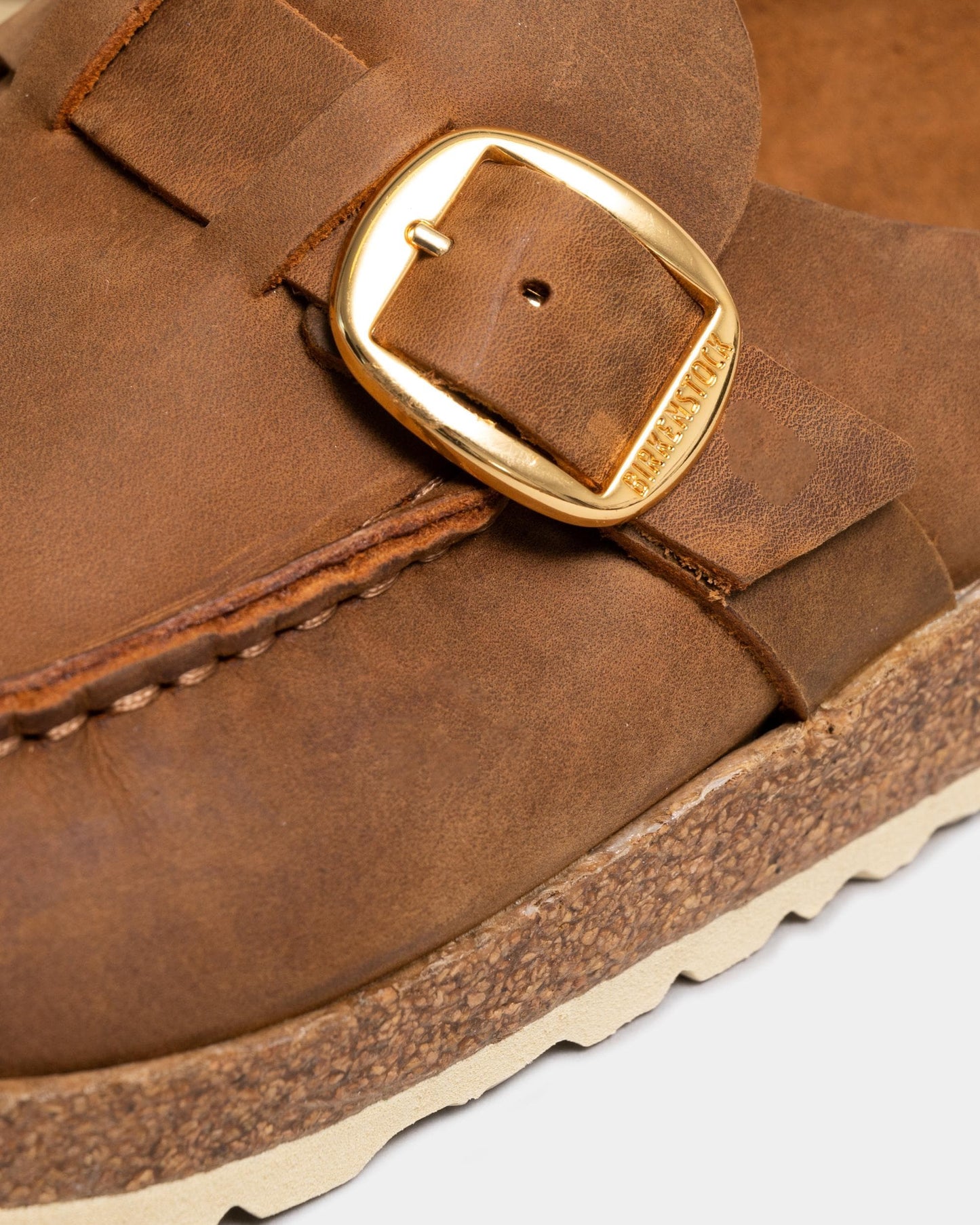 Birkenstock Buckley Oiled Leather Womens Moccasin Clogs