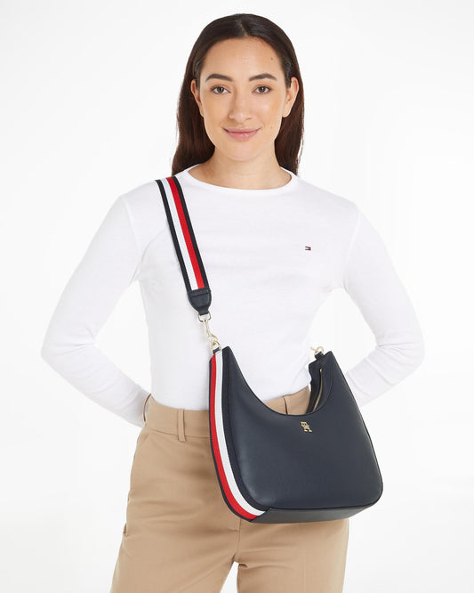 Tommy Hilfiger TH Essential Corp Womens Crossover Bag