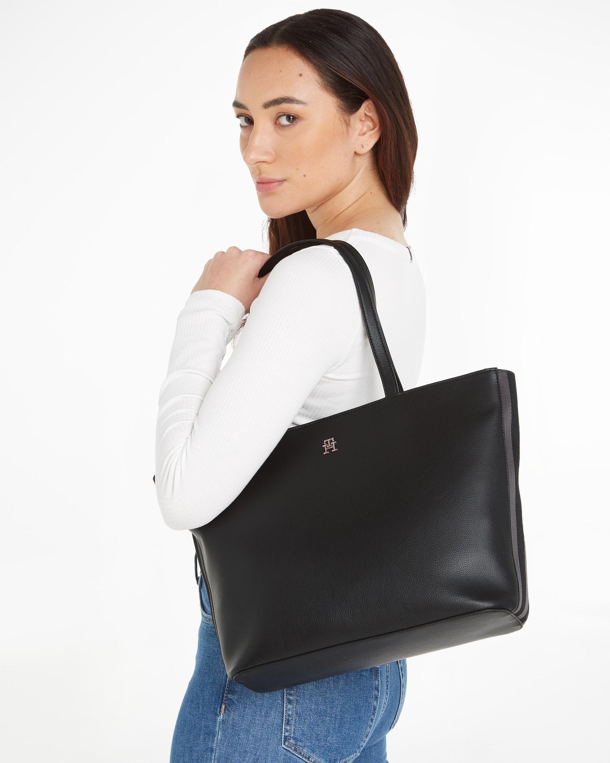Tommy Hilfiger TH Essential Womens Tote Bag